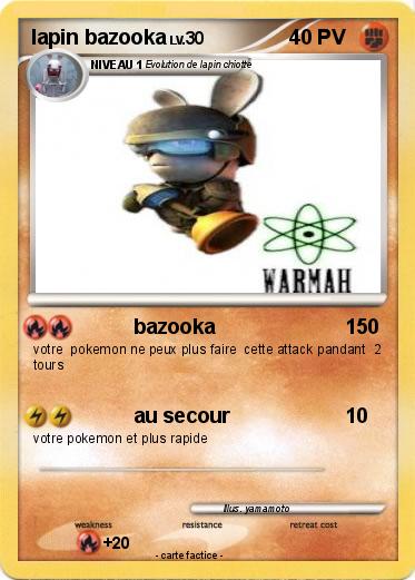 Pokemon lapin bazooka