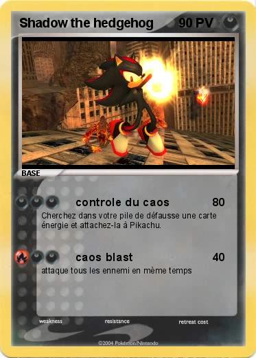 Pokemon Shadow the hedgehog