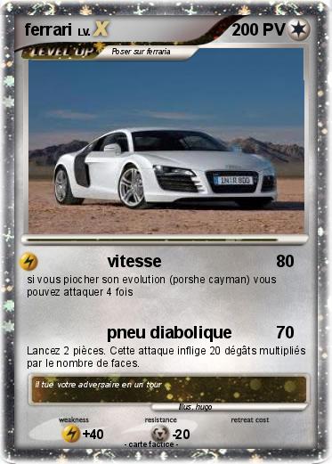 Pokemon ferrari