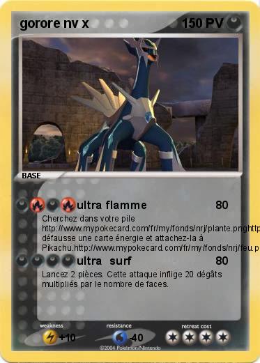Pokemon gorore nv x
