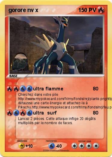 Pokemon gorore nv x