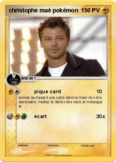Pokemon christophe maé pokémon