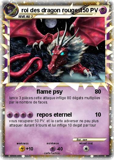 Pokemon roi des dragon rouges