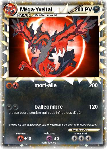 Pokemon Méga-Yveltal