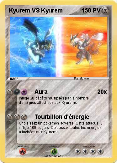Pokemon Kyurem VS Kyurem