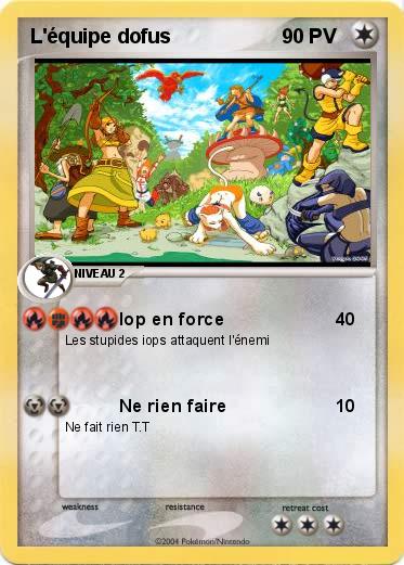 Pokemon L'équipe dofus