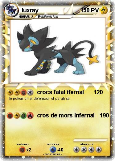 Pokemon luxray
