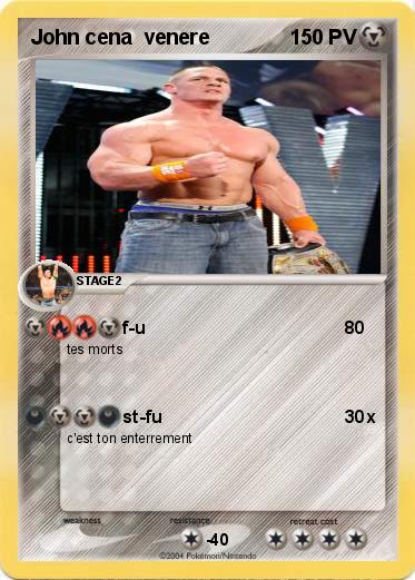 Pokemon John cena  venere