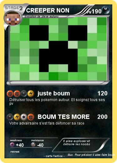 Pokemon CREEPER NON