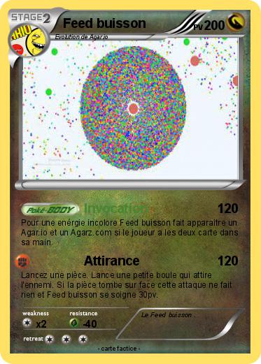 Pokemon Feed buisson