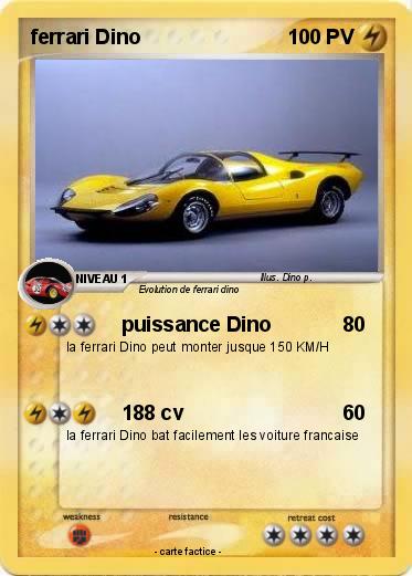 Pokemon ferrari Dino