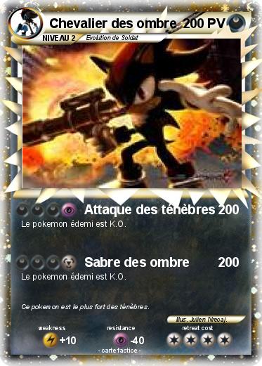 Pokemon Chevalier des ombre