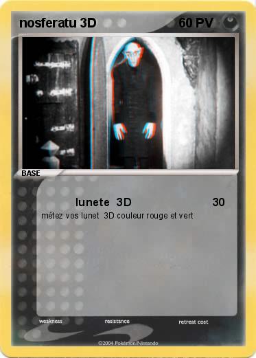 Pokemon nosferatu 3D