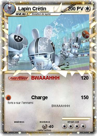 Pokemon Lapin Crètin