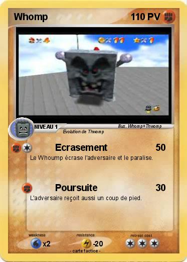 Pokemon Whomp