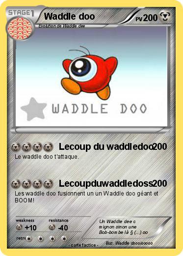 Pokemon Waddle doo