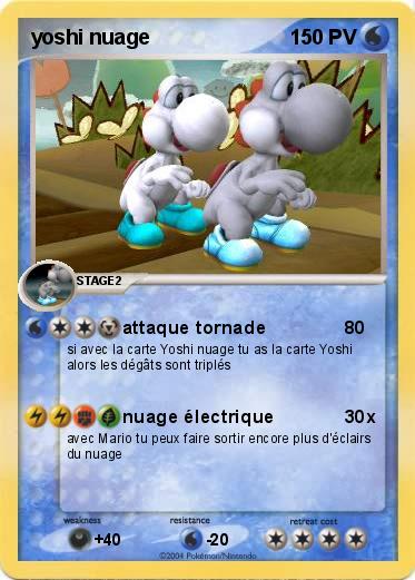 Pokemon yoshi nuage