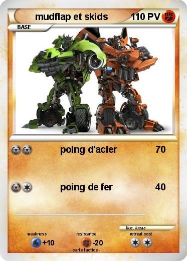 Pokemon mudflap et skids