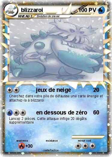 Pokemon blizzaroi
