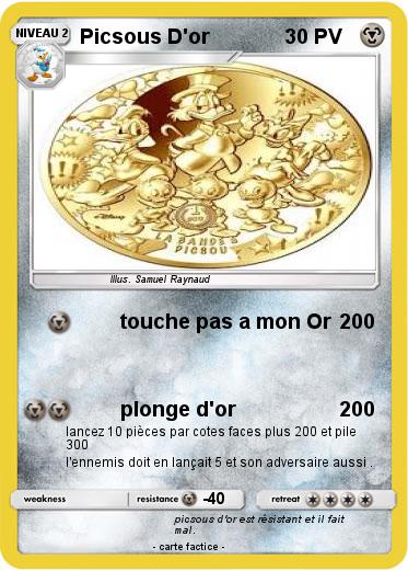 Pokemon Picsous D'or