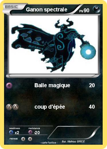 Pokemon Ganon spectrale
