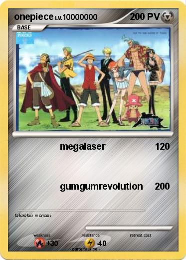 Pokemon onepiece