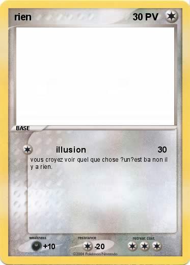 Pokemon rien