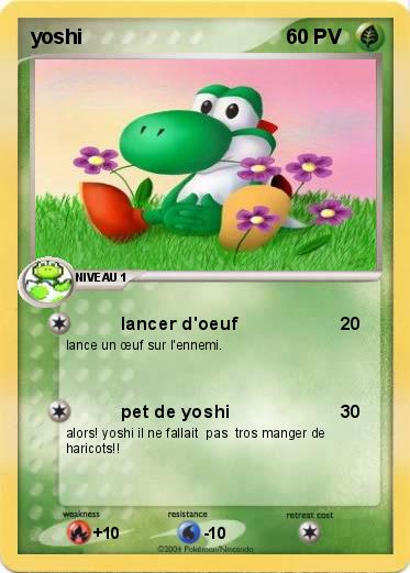 Pokemon yoshi