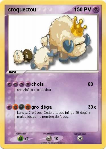 Pokemon croquectou