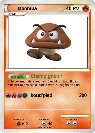 Pokemon Goomba