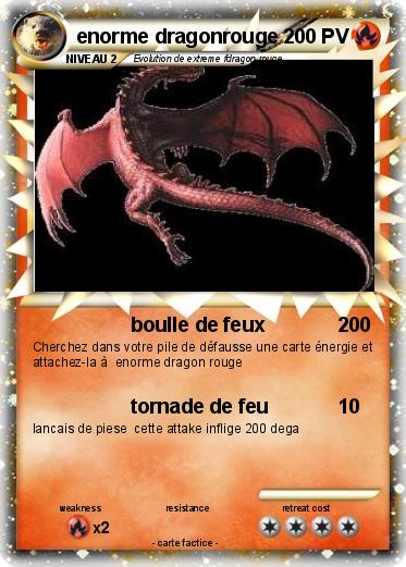 Pokemon enorme dragonrouge