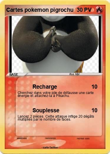 Pokemon Cartes pokemon pigrochu