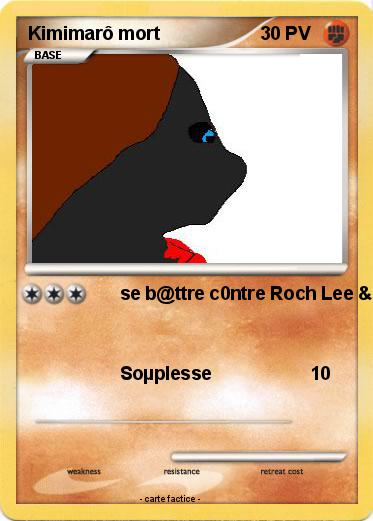 Pokemon Kimimarô mort