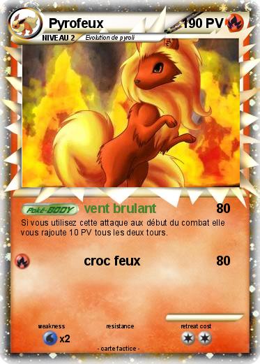 Pokemon Pyrofeux