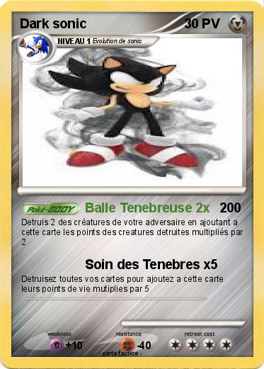 Pokemon Dark sonic