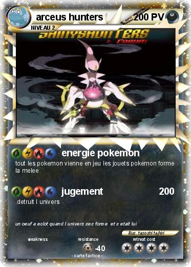 Pokemon arceus hunters