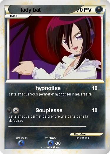 Pokemon lady bat