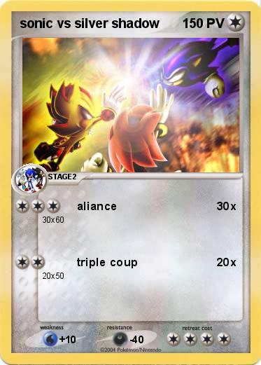 Pokemon sonic vs silver shadow