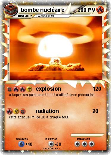 Pokemon bombe nucléaire