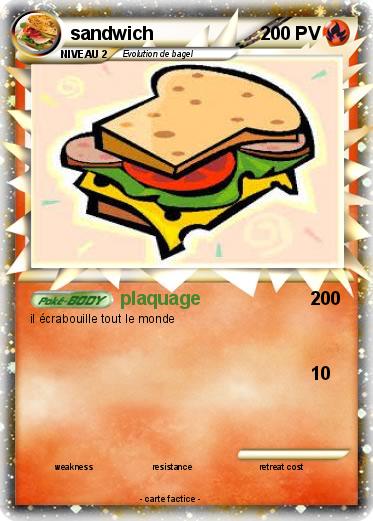 Pokemon sandwich