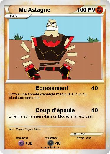 Pokemon Mc Astagne