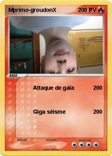 Pokemon Mprimo-groudonX