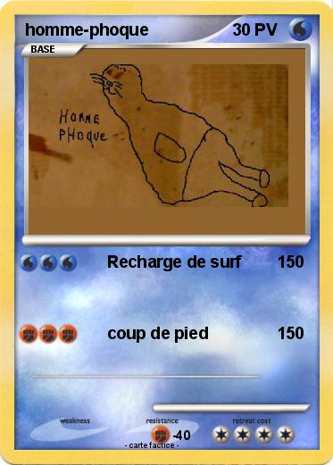 Pokemon homme-phoque