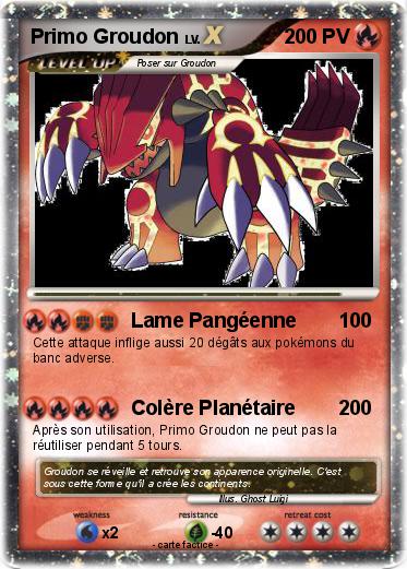 Pokemon Primo Groudon