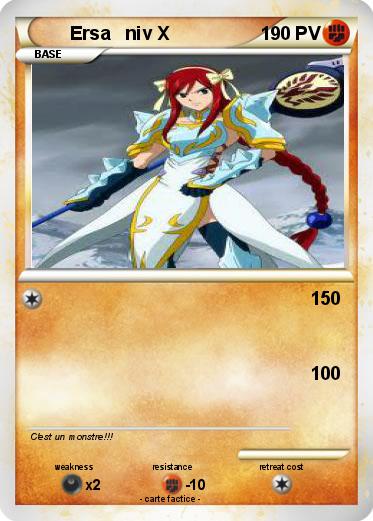 Pokemon Ersa   niv X