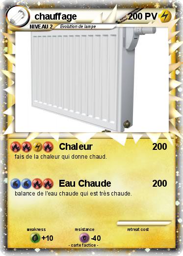 Pokemon chauffage