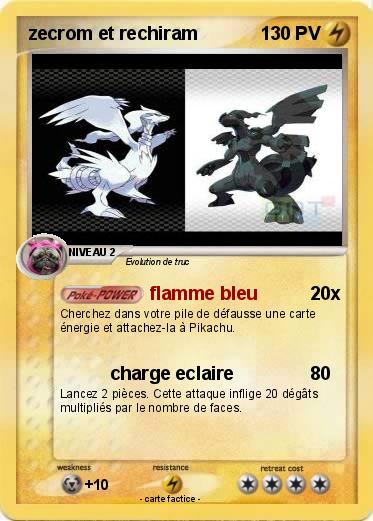 Pokemon zecrom et rechiram