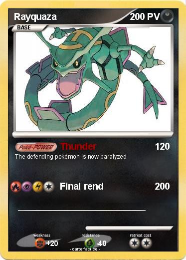 Pokemon Rayquaza