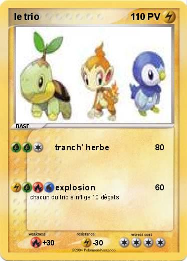Pokemon le trio