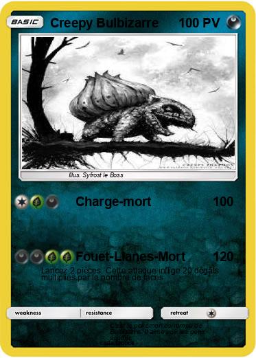 Pokemon Creepy Bulbizarre